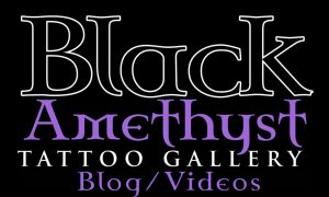 St Pete Tattoo Black Amethyst Tattoo Gallery Blog and Videos Logo