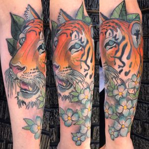 St Pete Tattoo Tiger Tattoo by J Michael Taylor
