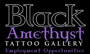 St Pete Tattoo Black Amethyst Tattoo Gallery Employment Opportunities Logo
