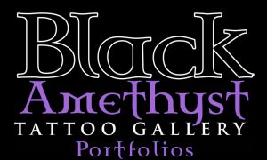 St Pete Tattoo Black Amethyst Tattoo Gallery Portfolios Logo