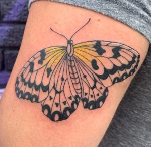 Butterfly Tattoo by Shannon Haines