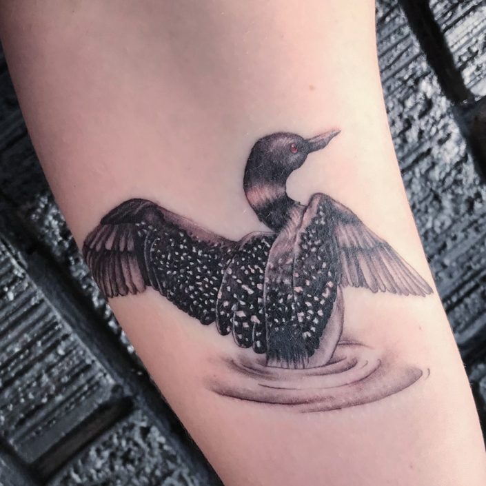 Spotted Duckling St Pete Tattoo