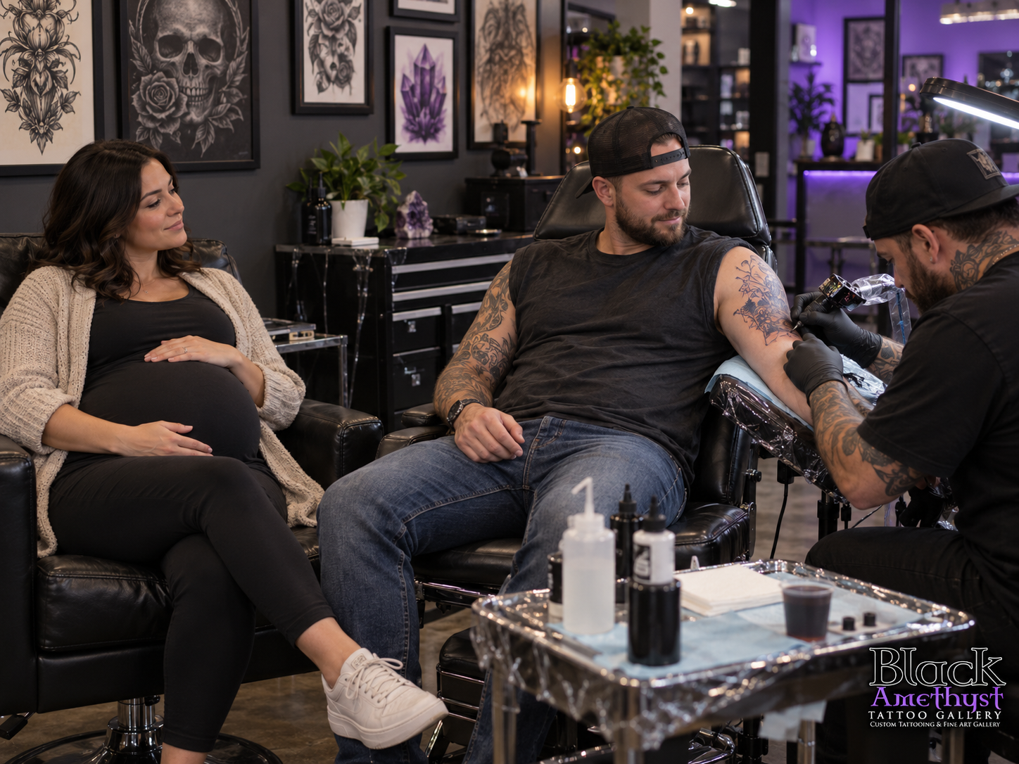 get a tattoo while pregnant